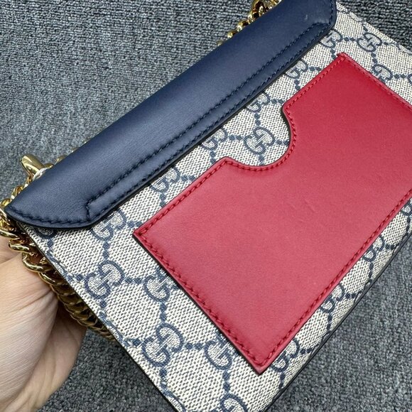 GUCCI Padlock Canvas Shoulder Bag lux429-102125 - Picture 3 of 16